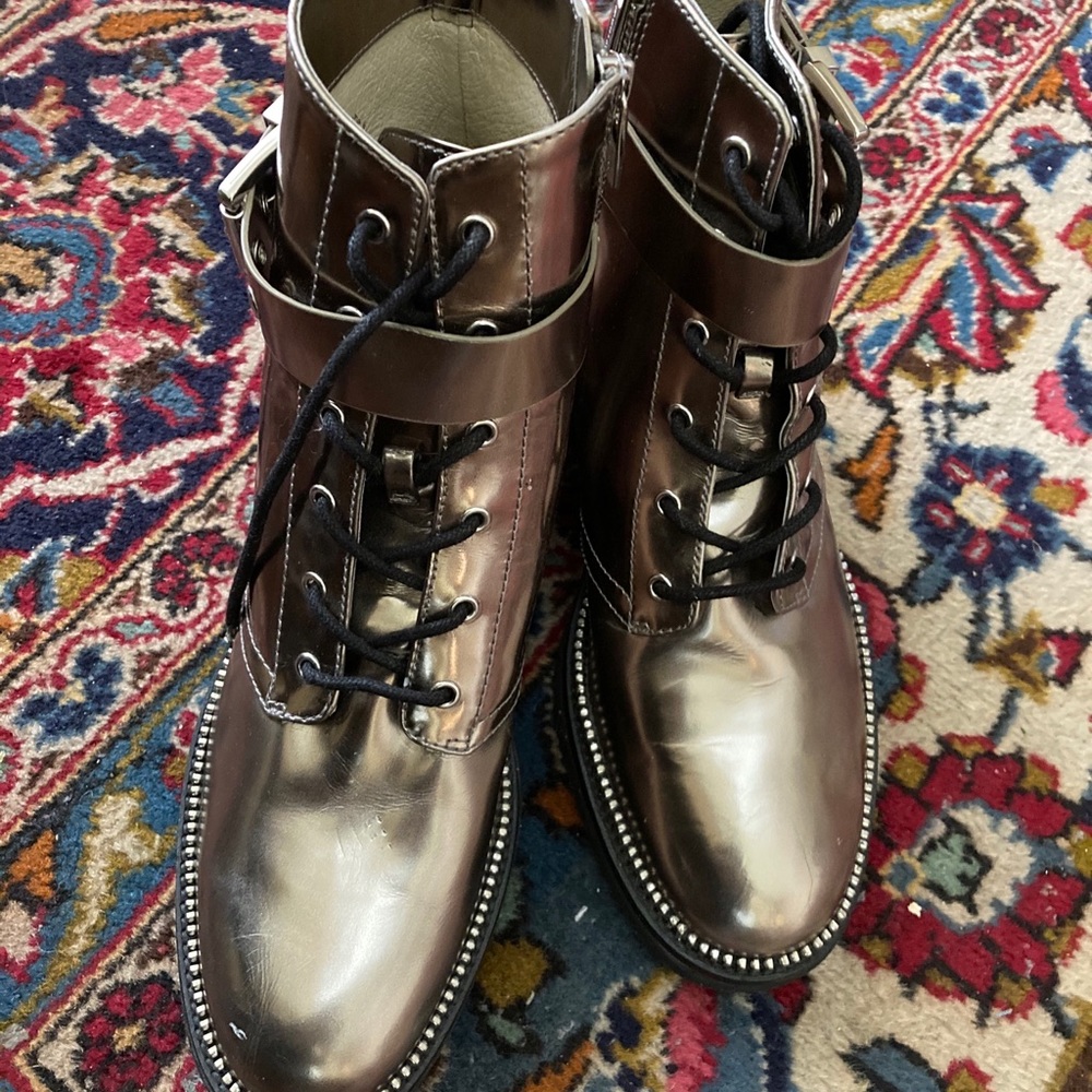 Michael Kors combat boots